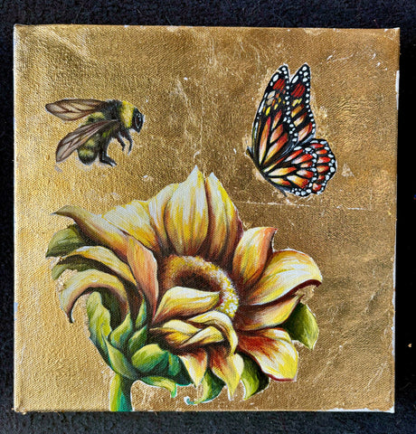 Springs Start Sunflower Painting