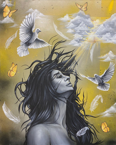 Wind Element Original Painting