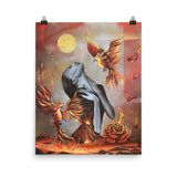 Rise of Passion Poster Print